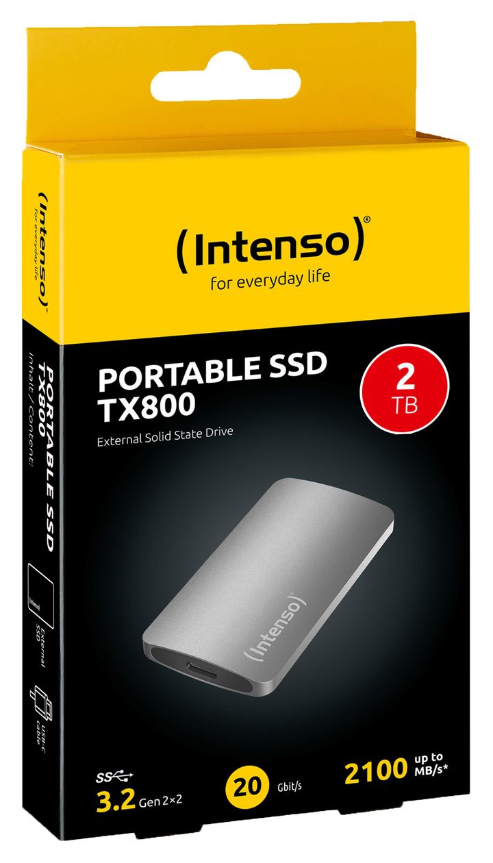 TX800 2 TB SSD  (Anthrazit) 