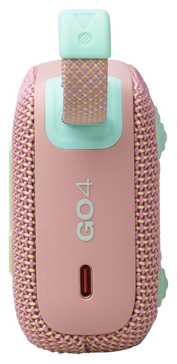Go 4 4,2 W Bluetooth Lautsprecher IP67 Laufzeit bis 7 h  (Pink) 