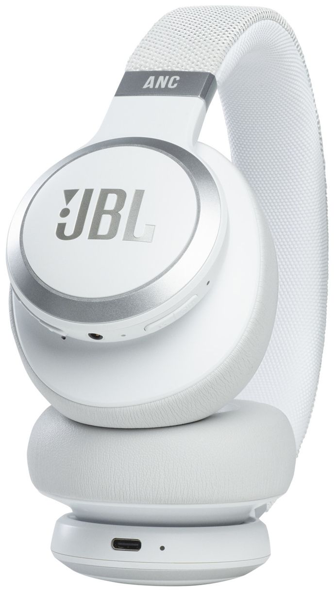Live 660NC Over Ear Bluetooth Kopfhörer kabelgebunden&kabellos (Weiß) 