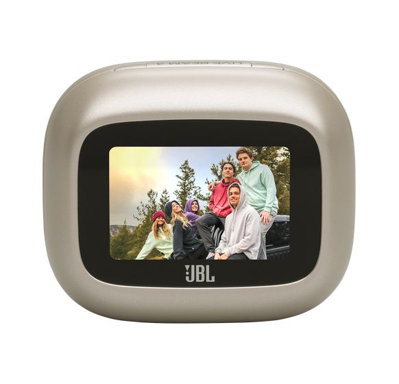 Live Beam 4 In-Ear Bluetooth Kopfhörer kabellos 10 h Laufzeit IP55  (Champagner) 