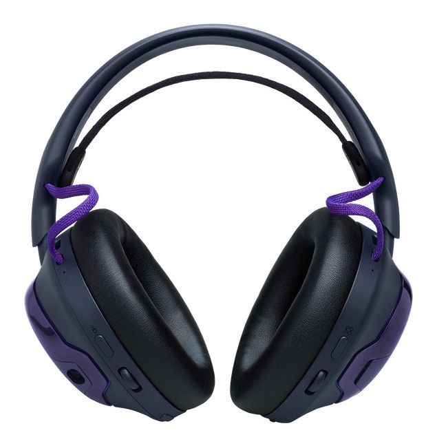 Quantum 850 Over Ear Bluetooth Kopfhörer kabelgebunden&kabellos 30 h Laufzeit USB Typ-C  (Schwarz, Blau) 