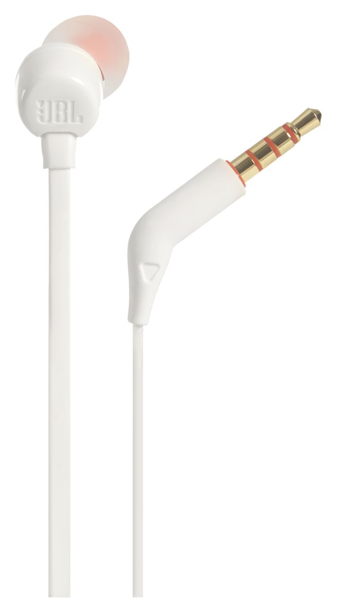 Tune 110 In-Ear Bluetooth Kopfhörer Kabelgebunden  (Weiß) 