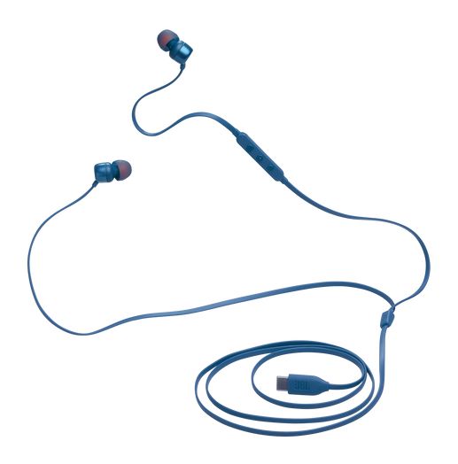 Tune 310C In-Ear Kopfhörer kabelgebunden USB Typ-C  (Blau) 