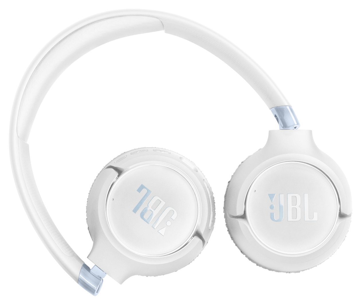 Tune 680NC Ohraufliegender Bluetooth Kopfhörer kabelgebunden&kabellos 76 h Laufzeit USB Typ-C  (Weiß) 