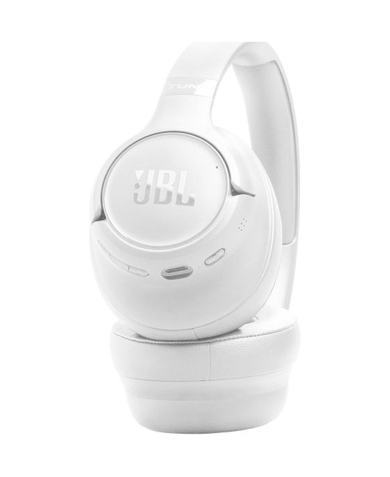 Tune 730BT Ohraufliegender Bluetooth Kopfhörer kabellos 76 h Laufzeit USB Typ-C  (Weiß) 