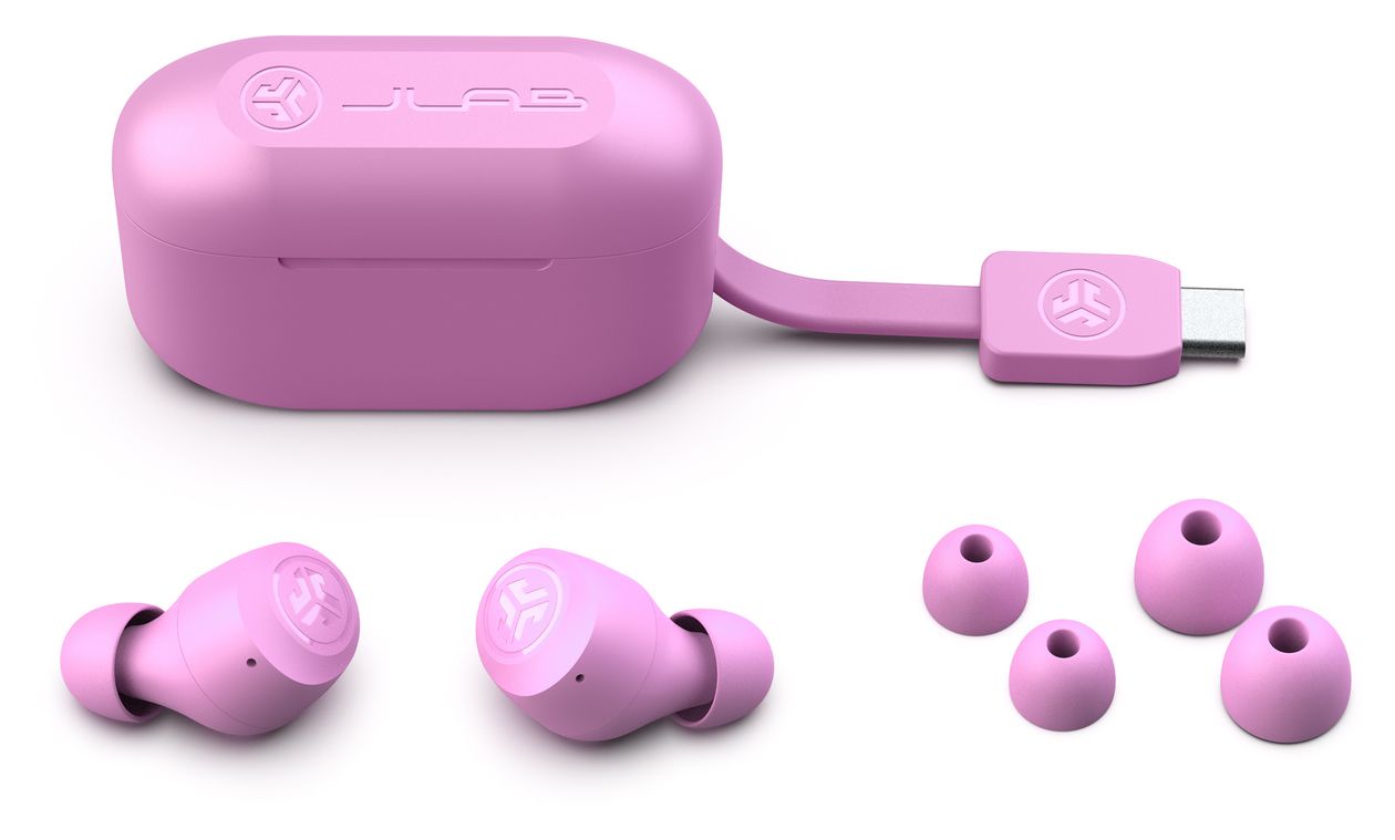 Go Air Pop In-Ear Bluetooth Kopfhörer Kabellos TWS 32 h Laufzeit IPX4  (Pink) 