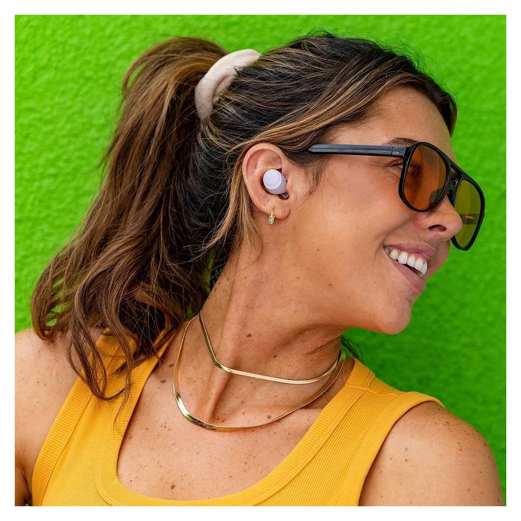 Go Air Pop In-Ear Bluetooth Kopfhörer Kabellos TWS 8 h Laufzeit IPX4  (Lila) 