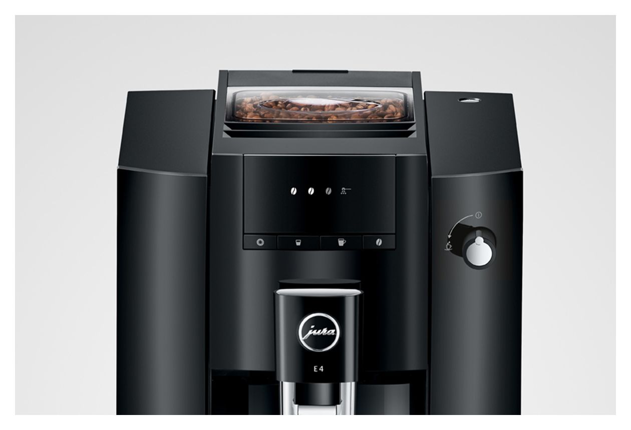 E4 Kaffeevollautomat 15 bar 1,9 l 280 g AutoClean (Piano Black) 