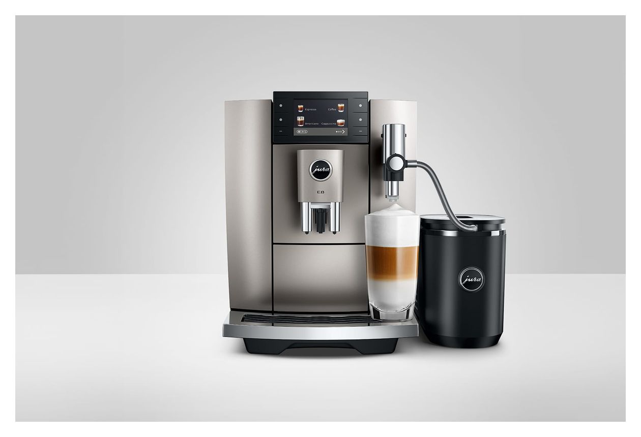 E8 Kaffeevollautomat 15 bar 1,9 l AutoClean  (Silber) 