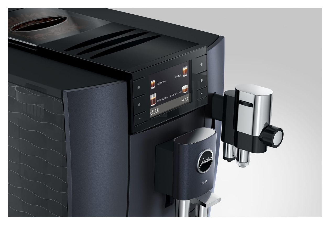 E8 Kaffeevollautomat 15 bar 1,9 l AutoClean  (Schwarz) 