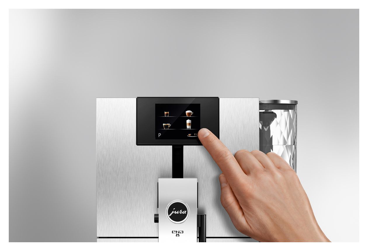 ENA8 Signature Line Kaffeevollautomat 15 bar 1,1 l 125 g AutoClean (Massive Aluminium) 