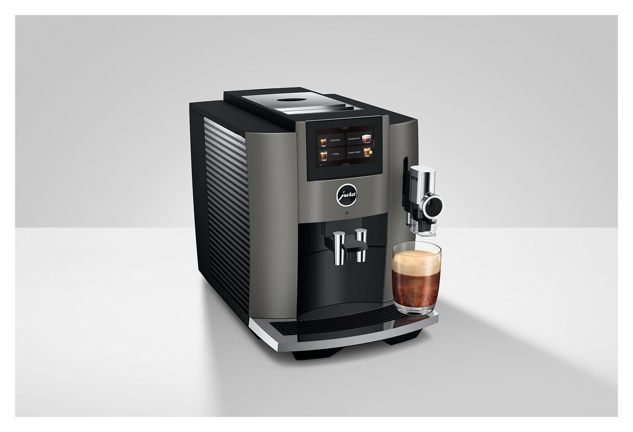 S8 Kaffeevollautomat 15 bar 1,9 l 280 g AutoClean (Dark Inox) 