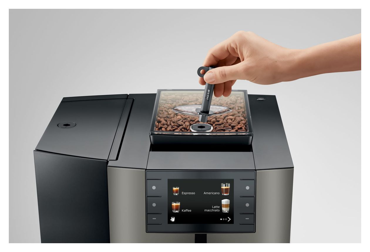 X10c Kaffeevollautomat 15 bar 2,8 l 500 g  (Schwarz, Stahl) 