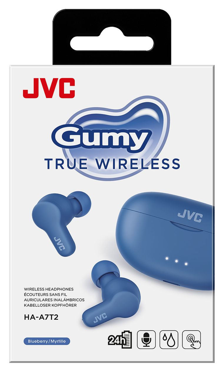 HA-A7T2 Bluetooth Kopfhörer Kabellos TWS IPX4 Mikro-USB  (Blau) 