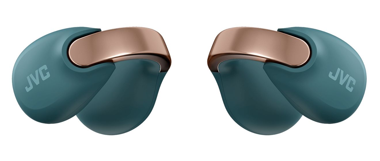HA-NP1T In-Ear Bluetooth Kopfhörer Kabellos TWS IPX4 USB Typ-C  (Blau, Gold) 