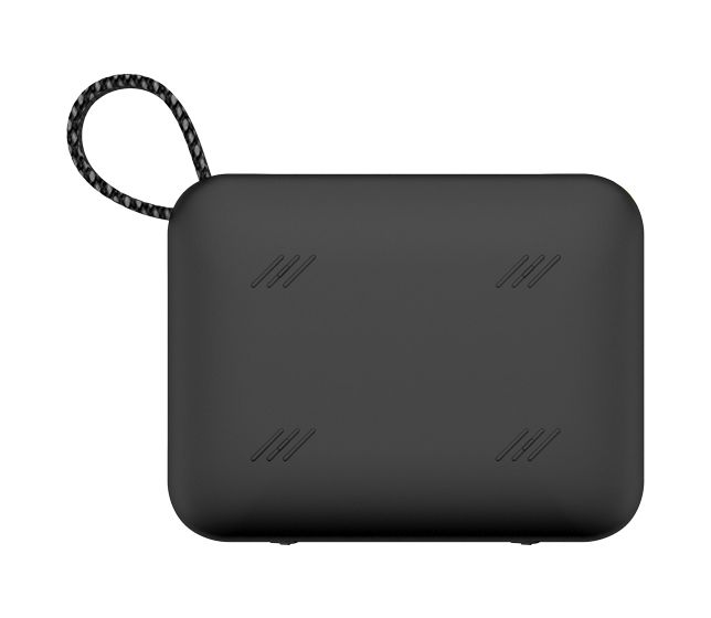 AS-60BT 5 W Bluetooth Lautsprecher Laufzeit bis 8,5 h  (Schwarz) 