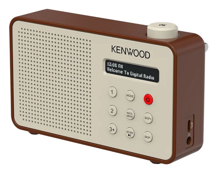 CR-M25DAB-T DAB+/UKW Tragbares Radio Bluetooth  (Mokka) 