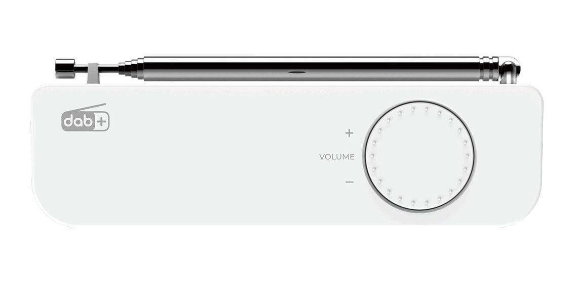 CR-M33DAB Bluetooth DAB, DAB+, FM Radio Tragbar  (Weiß) 