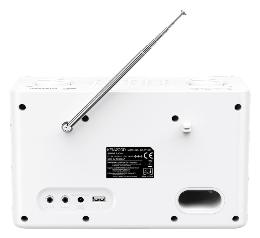 CR-ST100S-W Bluetooth DAB+, FM Radio Internet  (Weiß) 