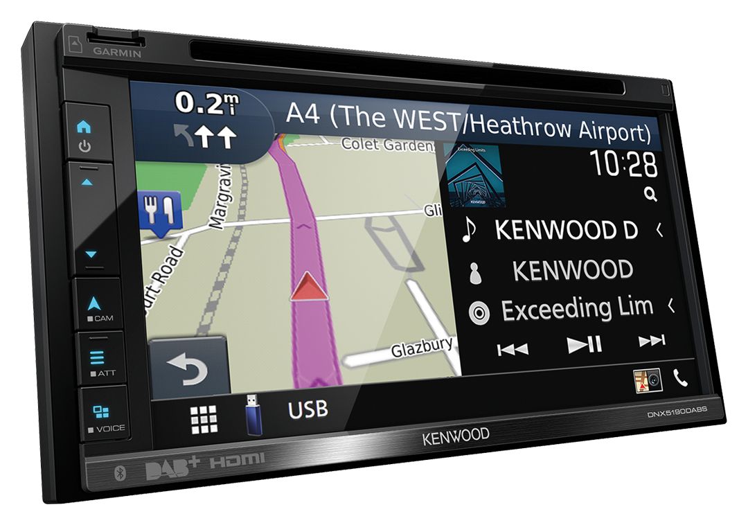 DNX5190DSE3 17,1 cm (6.75 Zoll) Navigationsgerät 16 GB Nordeuropa, Südeuropa 