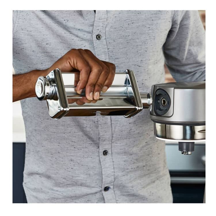 KAX981ME Fettuccine-Schneideinsatz für Chef und kMix Küchenmaschinen Nudelschneider 