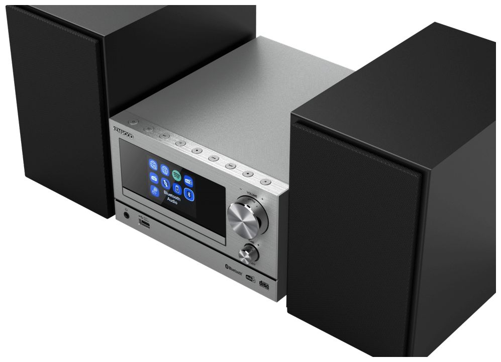 M-7000S Home-Audio-Minisystem DAB+, FM 30 W Bluetooth 