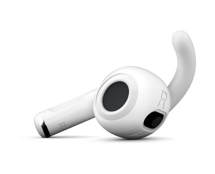EarBuddyz Kopfhörer-Schutzhülle Ohrhaken AirPods 3rd Gen  (Weiß) 