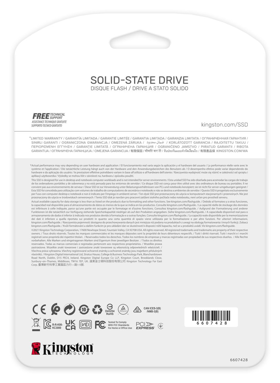 KC3000 2 TB SSD PCI Express 4.0 M.2 