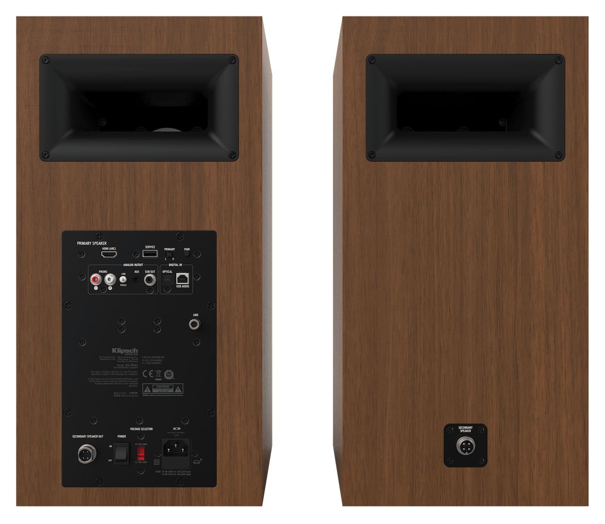 The Nines 240 W Bluetooth Lautsprecher  (Walnuss) 