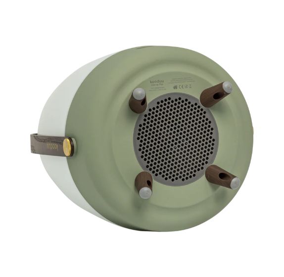 Lite-up Play 2.0 10 W Bluetooth Lautsprecher Laufzeit bis 11 h  (Grün, Weiß, Holz) 