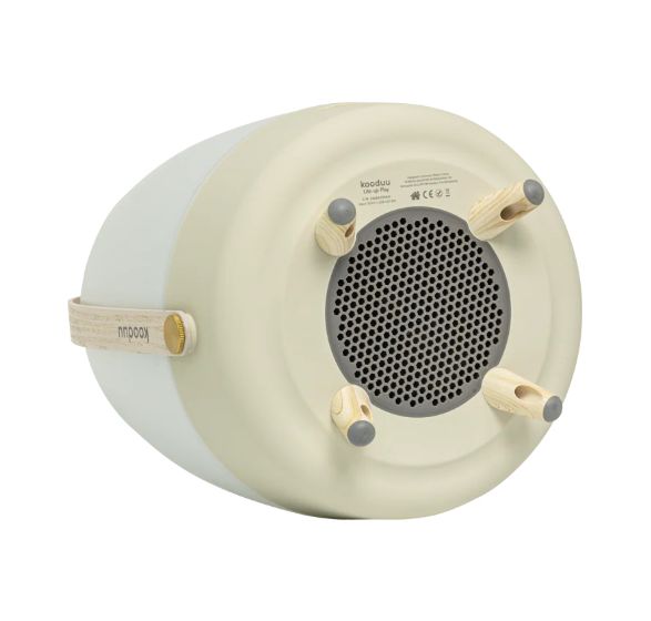 Lite-up Play 2.0 10 W Bluetooth Lautsprecher Laufzeit bis 11 h  (Sand, Weiß, Holz) 