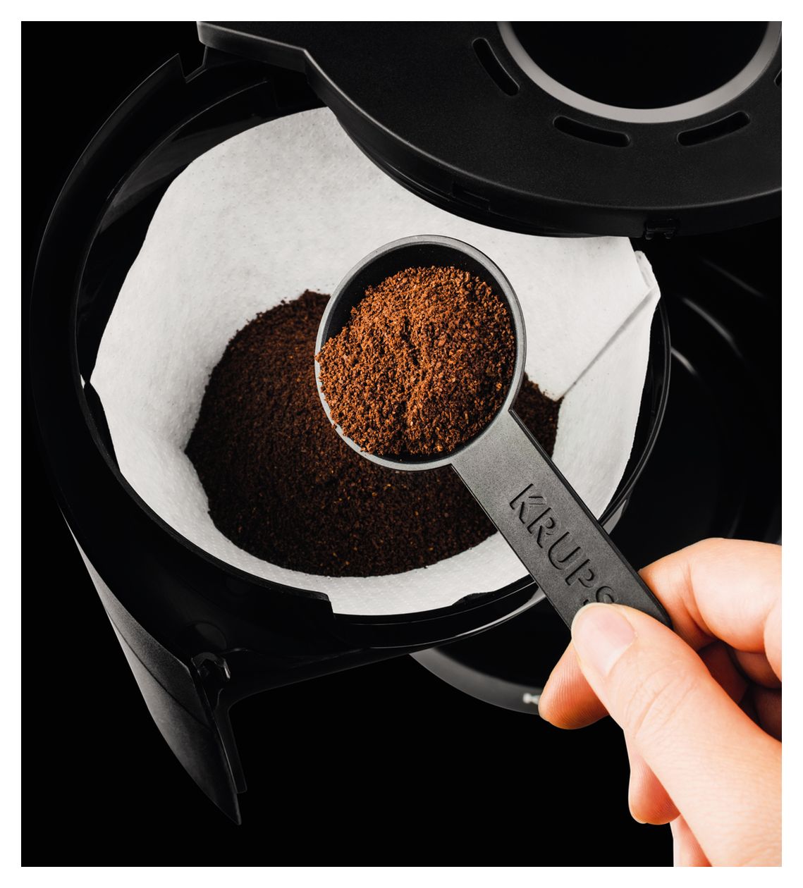 F30908 ProAroma 15 Tassen Filterkaffeemaschine 1,2 l  (Schwarz) 