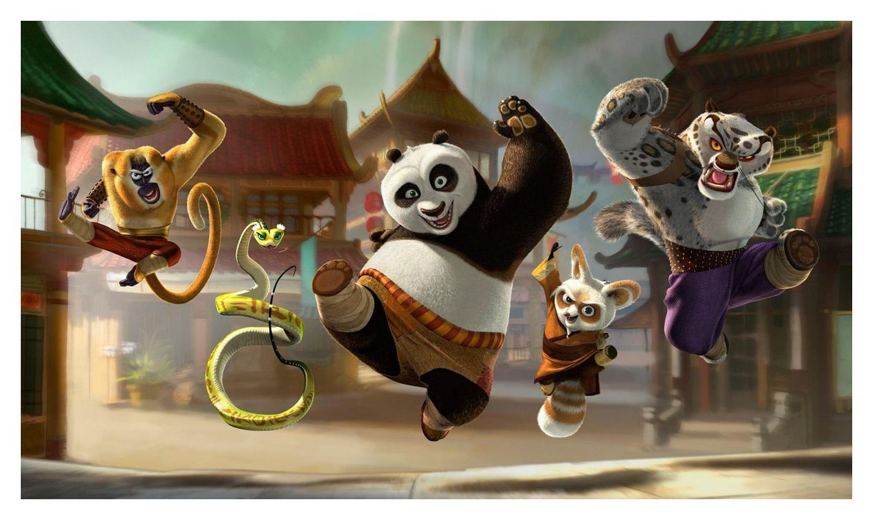 Kung Fu Panda - 1-4 Collection (DVD) 