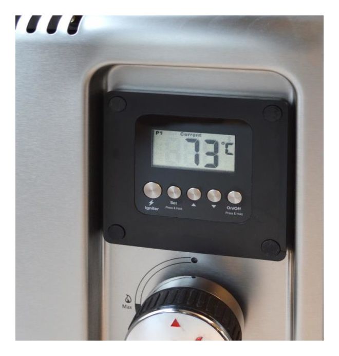 Infrarot 800° 3500 W mit 340 x 190 mm Fläche  (Edelstahl) 