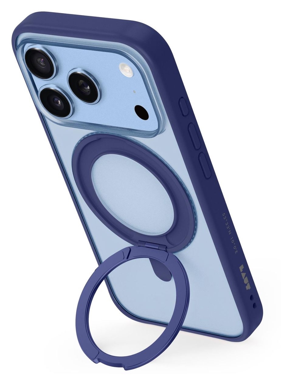 Flexi Protect Cover für Apple iPhone 18 Pro Max  (Navy, Blau) 