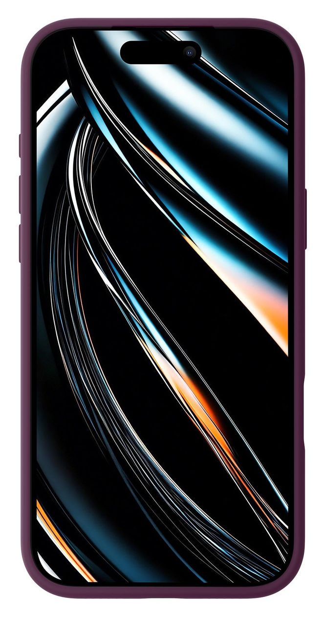 Huex Slim Cover für Apple iPhone 18 Pro  (Burgund) 