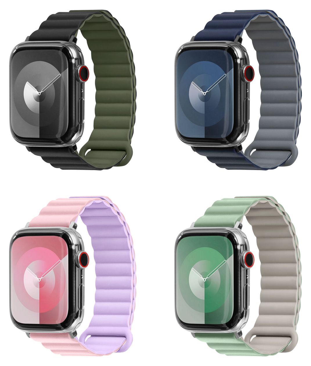 NOVI SPORT Armband für Apple Watch Series 4-10 & SE & ULTRA €29.99 