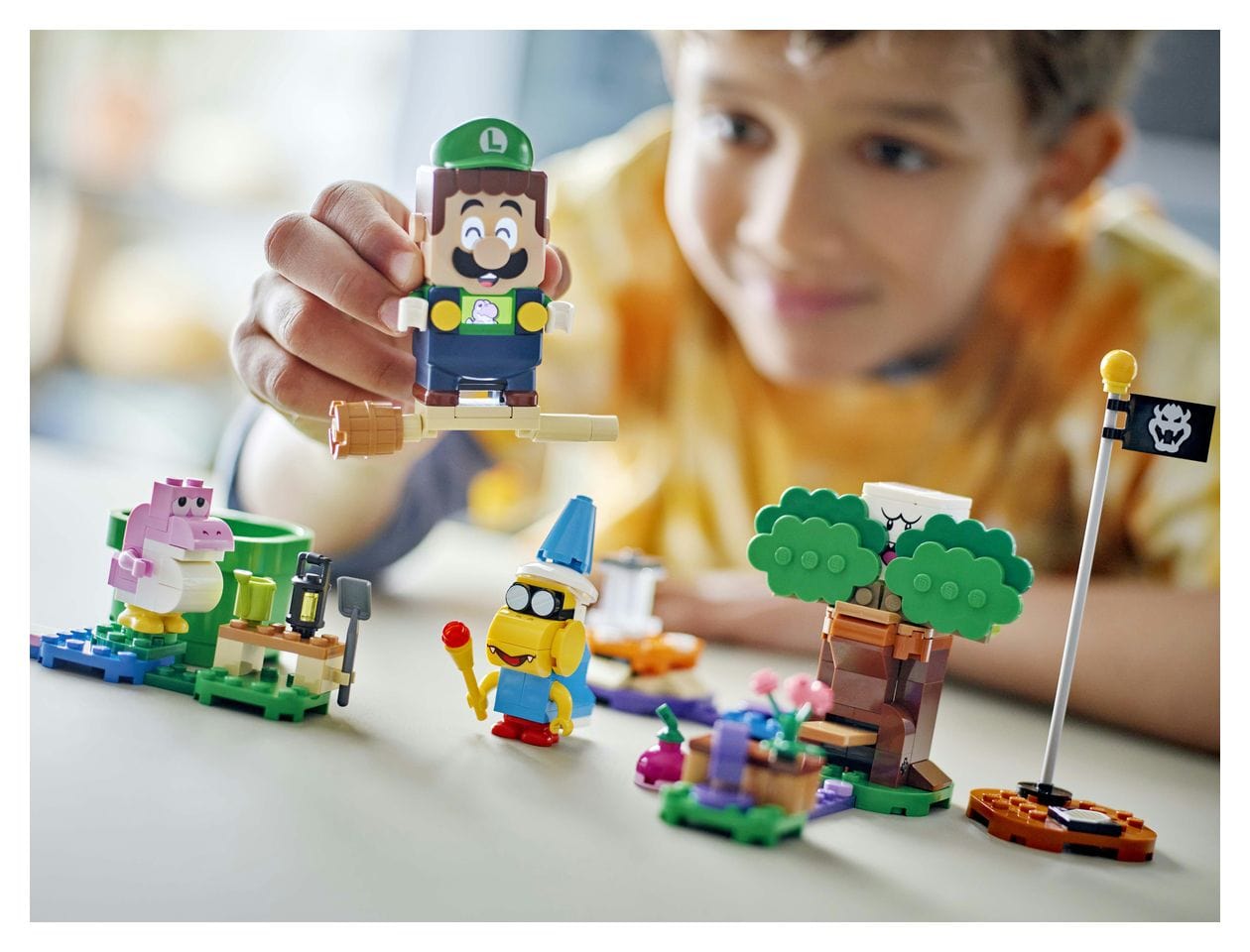 Abenteuer mit dem interaktiven LEGO® Luigi™ 
