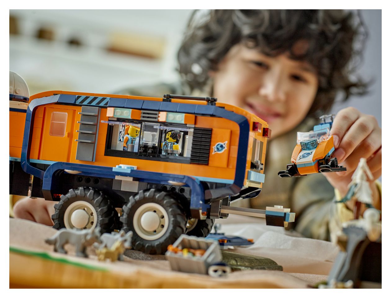 Arktis-Truck mit Labor 