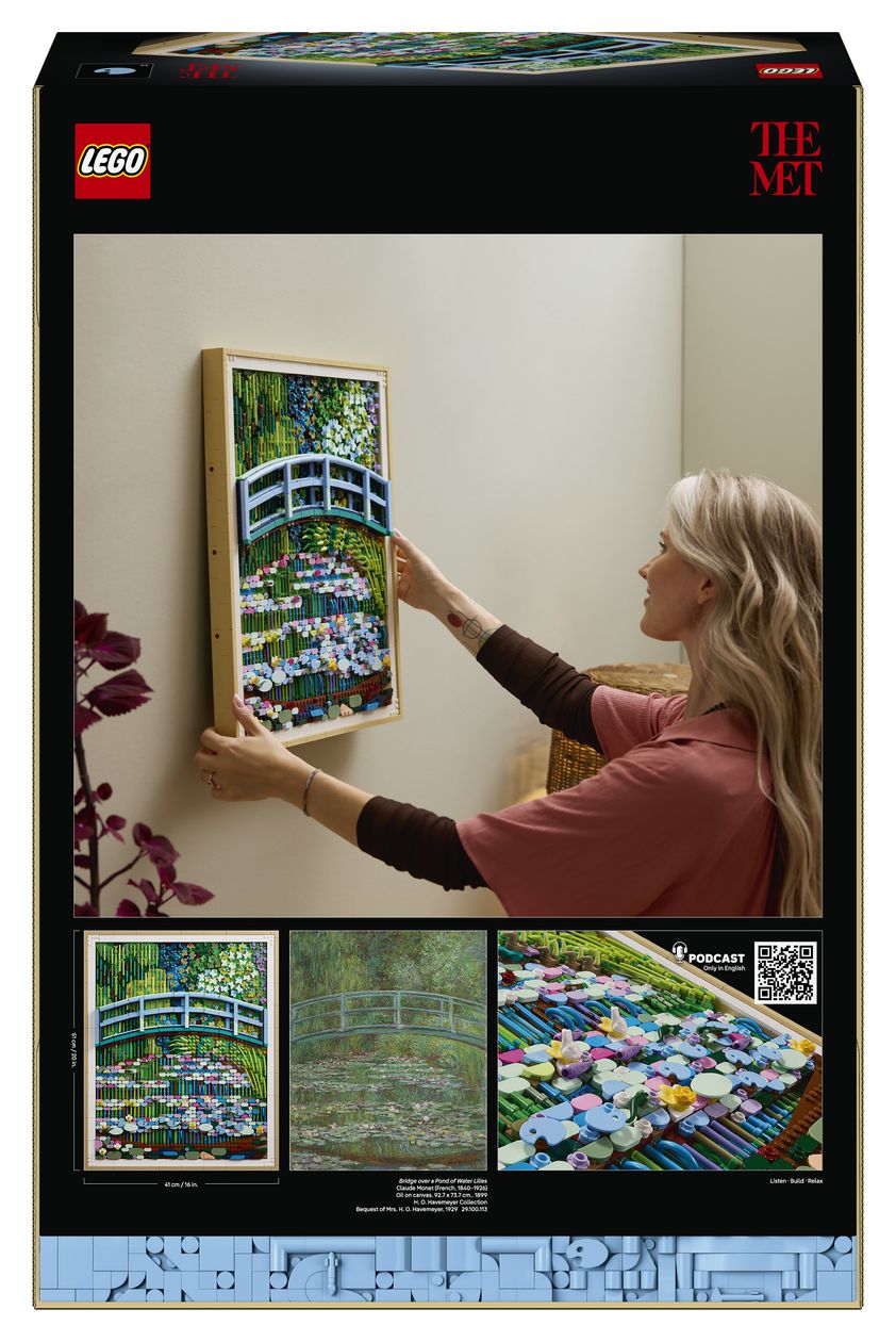 Claude Monet – Brücke über einen Seerosenteich 