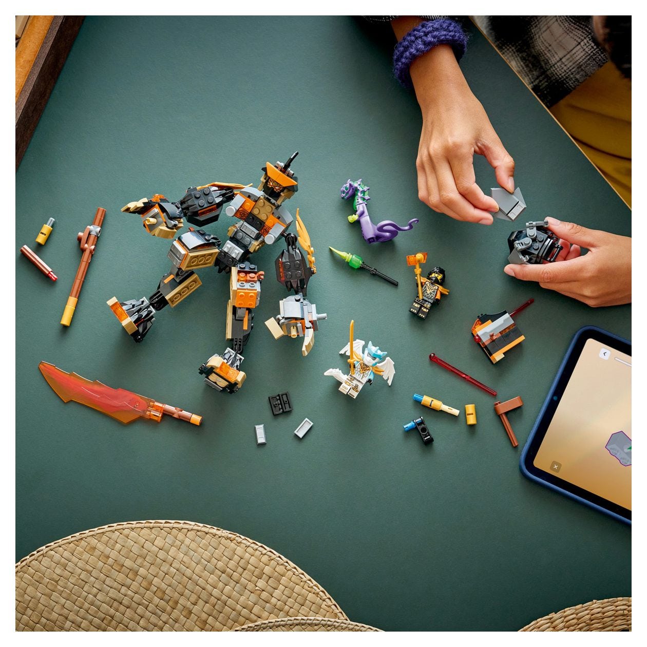 Coles Action-Mech und Drachen-Zane 