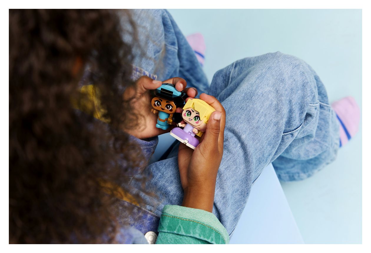 Die Mini-Prinzessinnen Jasmin und Rapunzel 