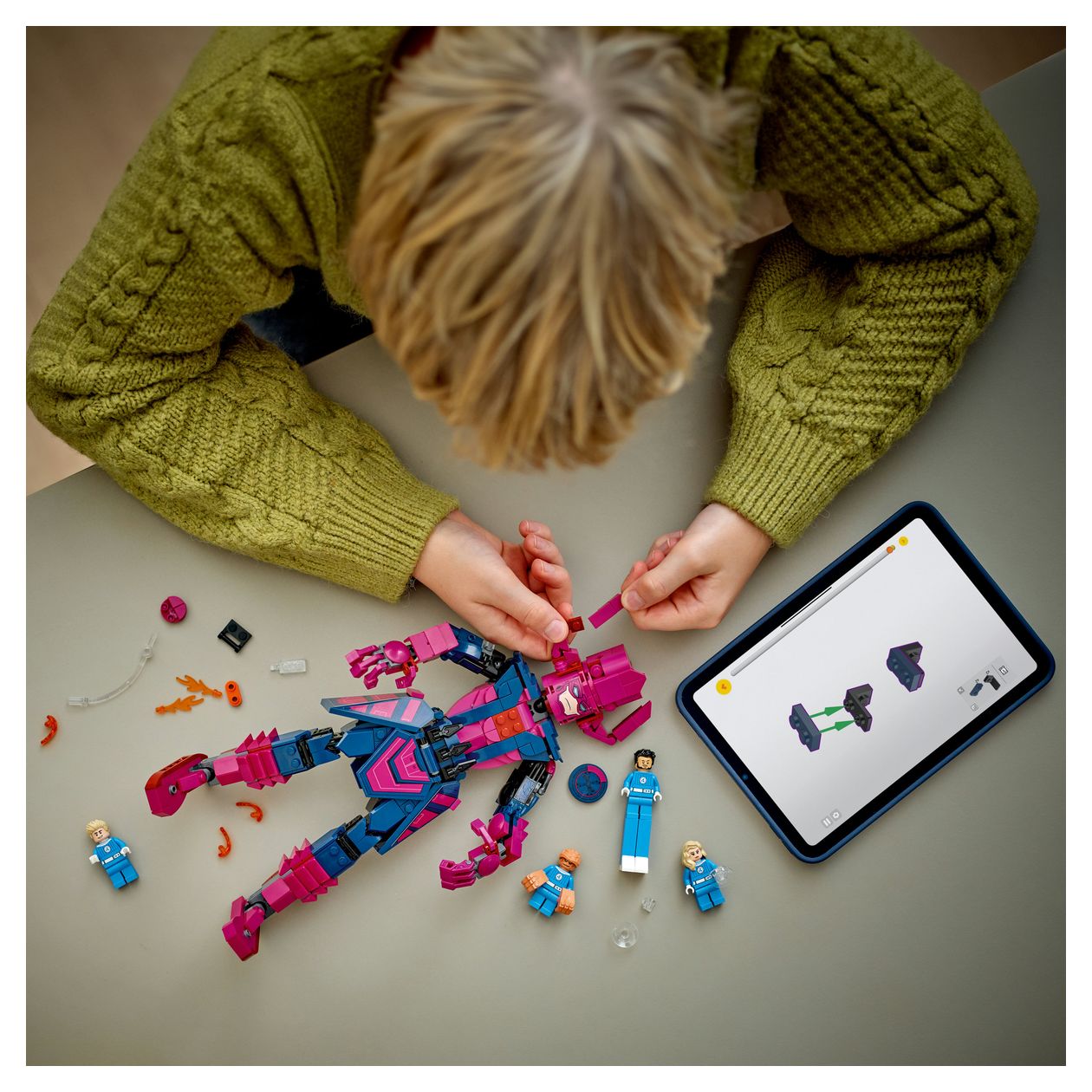 Fantastic Four vs. Galactus Baufigur 