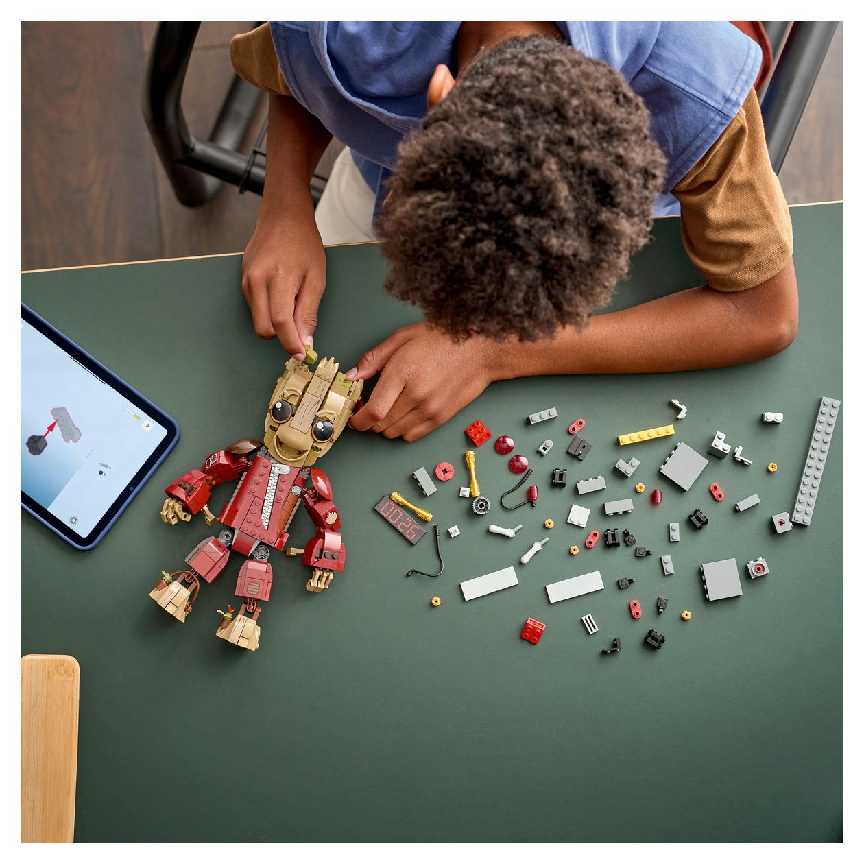 Groot im Ravager-Outfit 