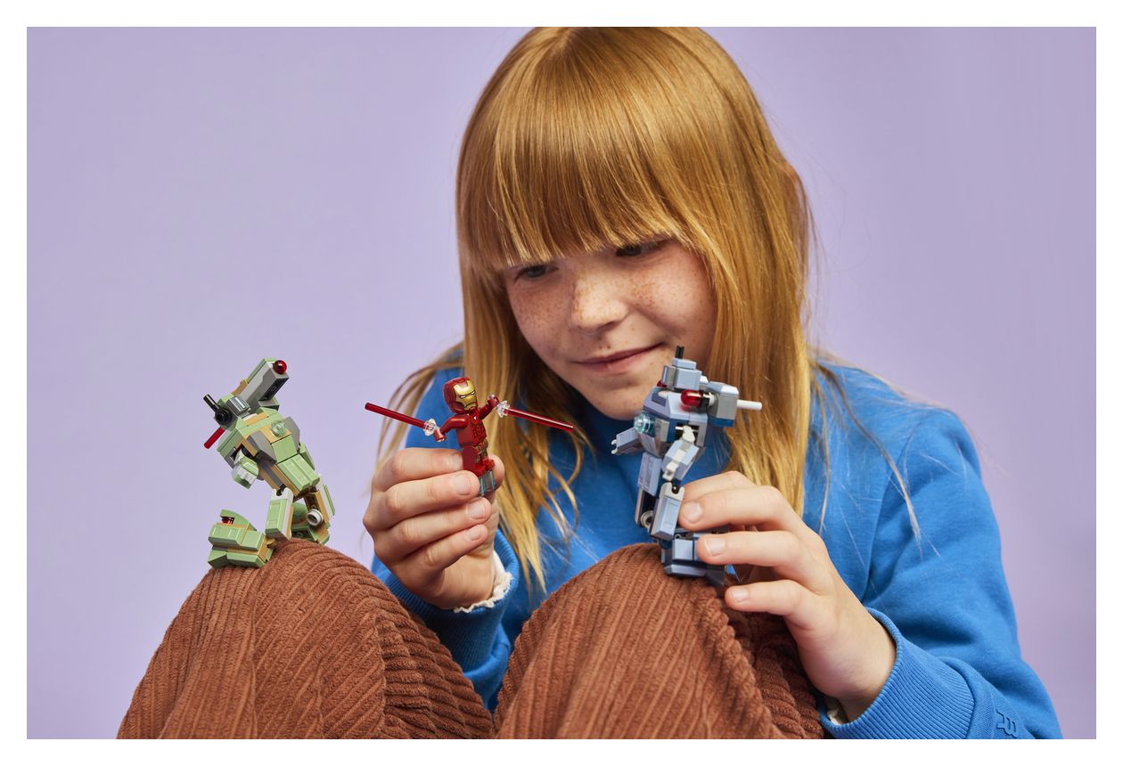 Iron Man & War Machine vs. Hammer-Drohnen 