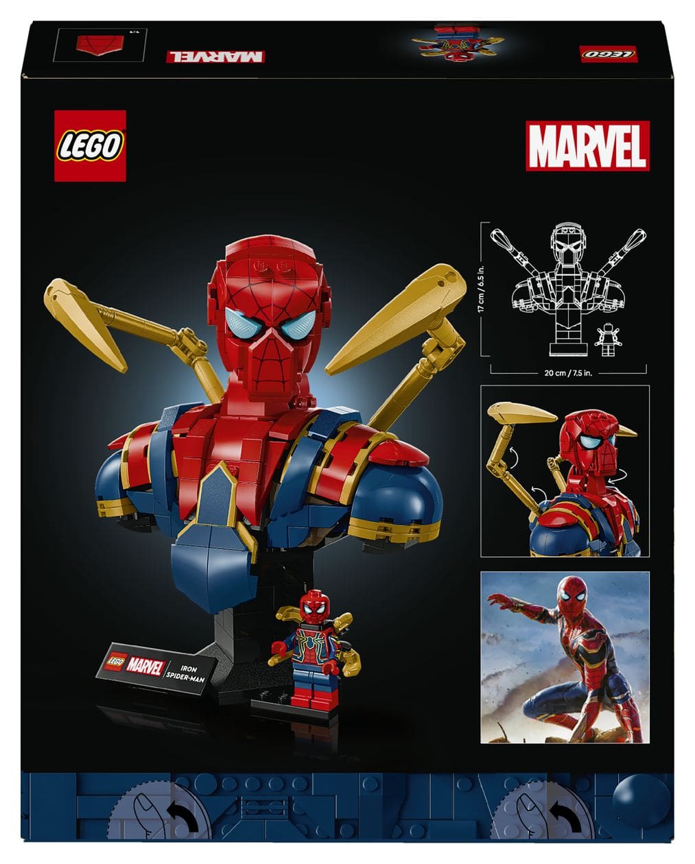 Iron Spider-Man Büste 