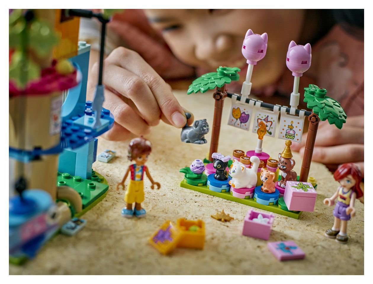 Katzengeburtstagsparty & Baumhaus 