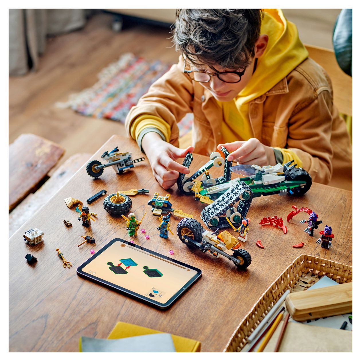 Kombi-Raupe des Ninja-Teams 