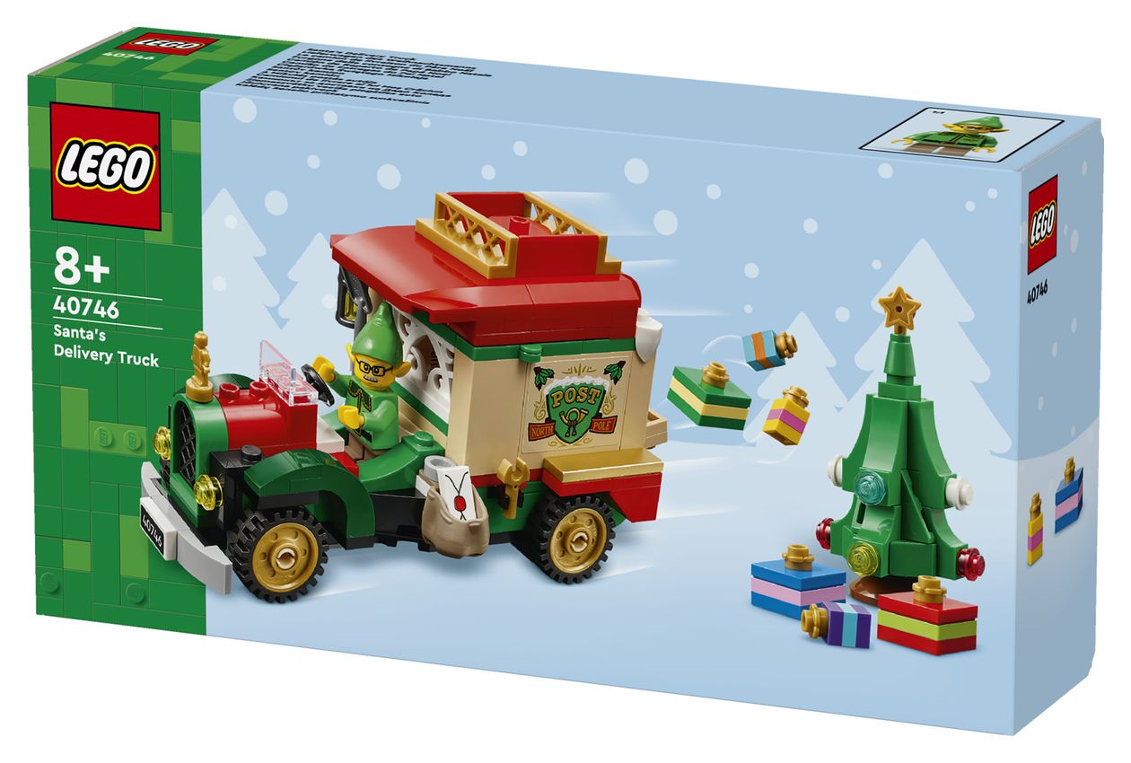 Lieferwagen des Weihnachtsmanns 