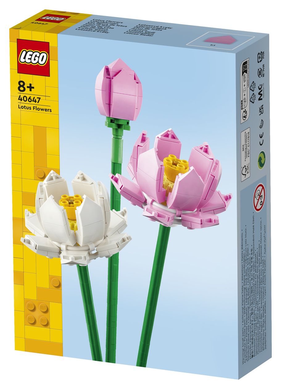 Lotusblumen Bauset 220 Teile  (Mehrfarbig) 